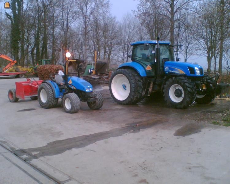 Tractor + kilver Nh tce 1.6m mekos kilverbak